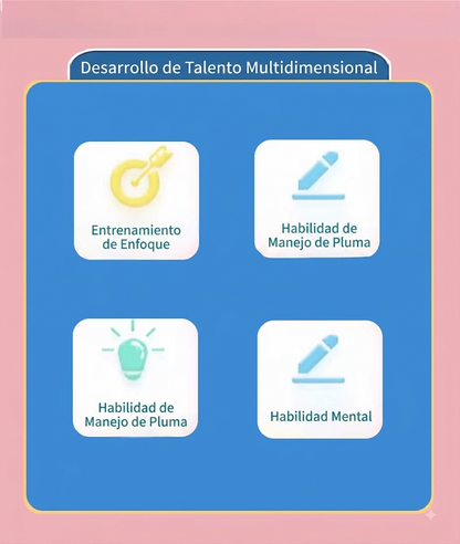 Traza & Borra — Libro reutilizable de 36 páginas